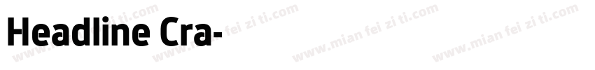 Headline Cra字体转换